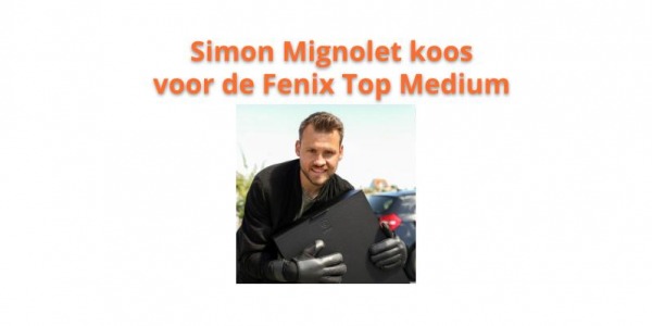 Simon Mignolet kiest voor de veiligheid van de eSafe Fenix Top Medium