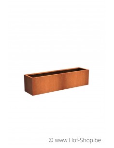 Andes 200 x 50 x 50 cm - Plantenbak in cortenstaal
