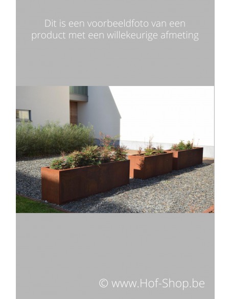 Andes - Plantenbak in cortenstaal Adezz
