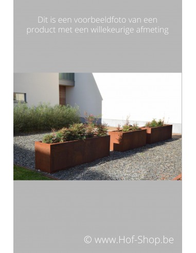 Andes - Plantenbak in cortenstaal Adezz