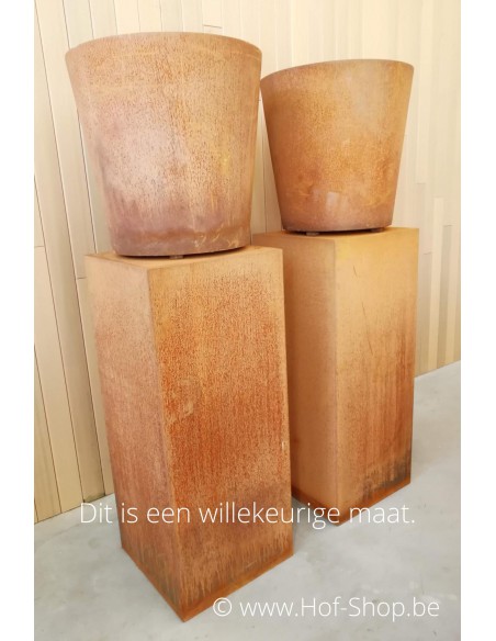 Cado - Plantenbak in cortenstaal Adezz