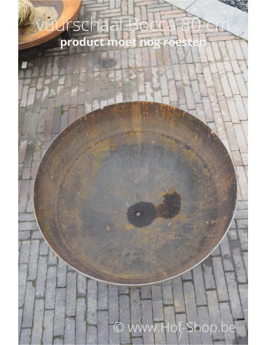 Bocca 100 x 51 cm - Brasero Adezz en acier corten