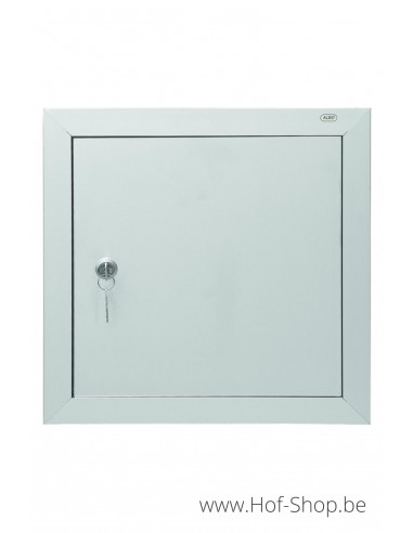 Brievenbusdeur type 529/2 brut - brievenkastdeur aluminium