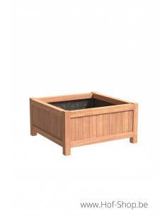Valencia 120 x 120 x 60 cm - Plantenbak in hardhout
