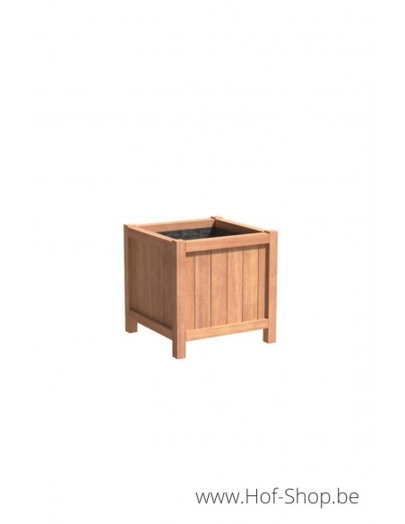 Valencia 70 x 70 x 70 cm - Plantenbak in hardhout