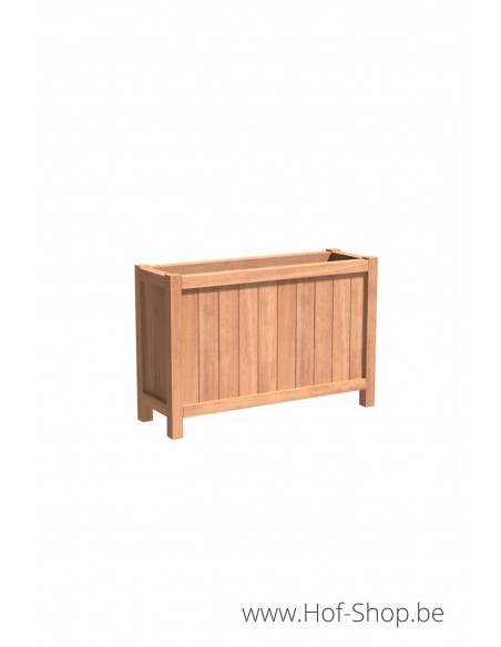 Valencia 120 x 40 x 80 cm - Plantenbak in hardhout