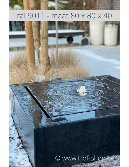 Table d'eau 80 x 80 x 40 - Adezz Table d'eau en aluminium