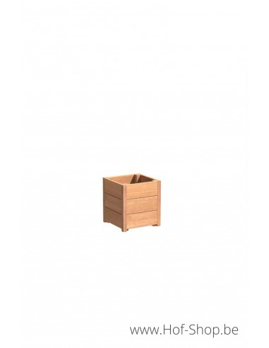 Carrez 40 x 40 x 42 cm - Jardinière Adezz en bois dur