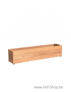 Sevilla 200 x 40 x 44 cm - Plantenbak in hardhout