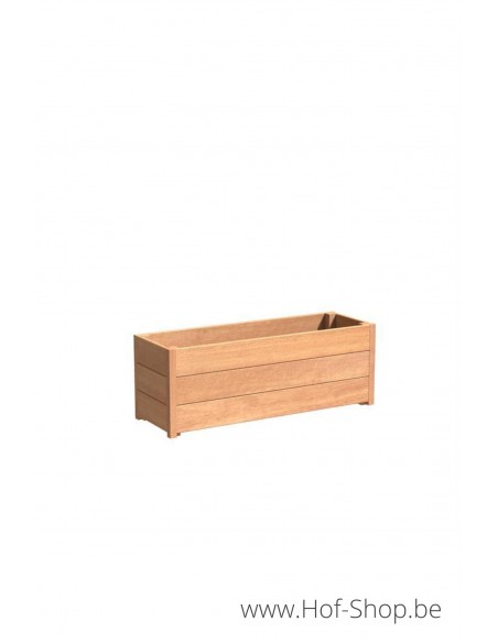 Sevilla 120 x 40 x 44 cm - Plantenbak in hardhout