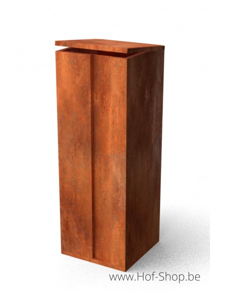 Collu - pakketbus cortenstaal