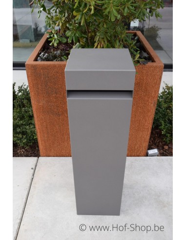 Archi Mini RAL 9008 - boîte aux lettres KatoDesign