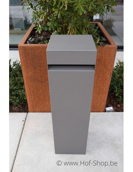 Archi Mini RAL 9008 - boîte aux lettres KatoDesign