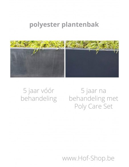Carrez 40 x 40 x 60 cm - Adezz Plantenbak in polyester