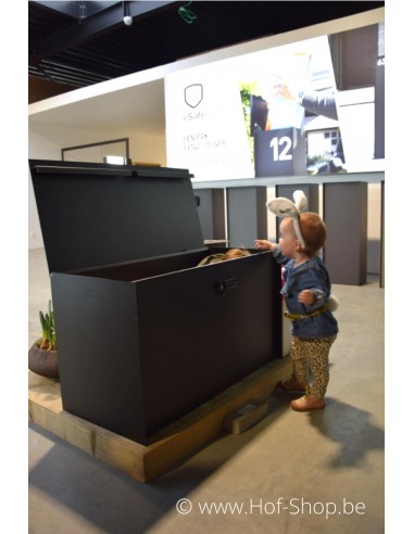 Bulkbox RAL 9005 - XXL pakketbus aluminium