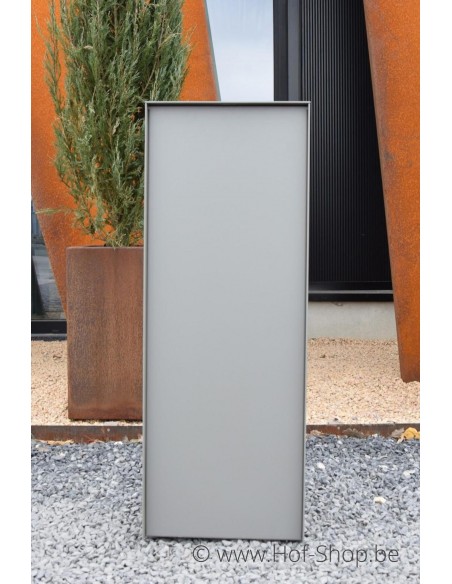 Dropbox Small RAL 7039 - pakketbus aluminium