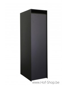 Nexus Medium RAL 9005 - boîte à colis ONZO aluminium