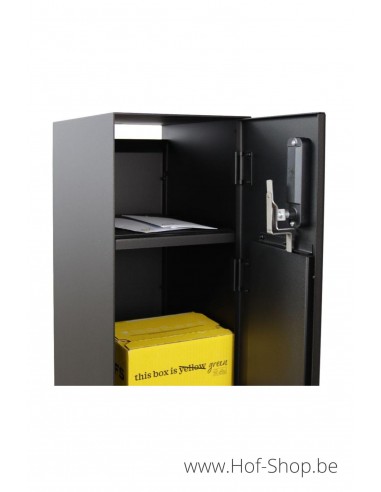 Nexus Medium RAL 9005 - pakketbus aluminium