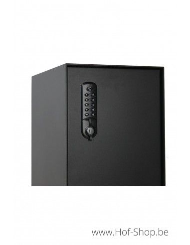 Nexus Medium RAL 9005 - boîte à colis ONZO aluminium