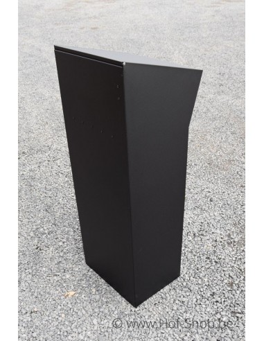 Allux Bjorn Parcel (LED light) zwart - pakketbus