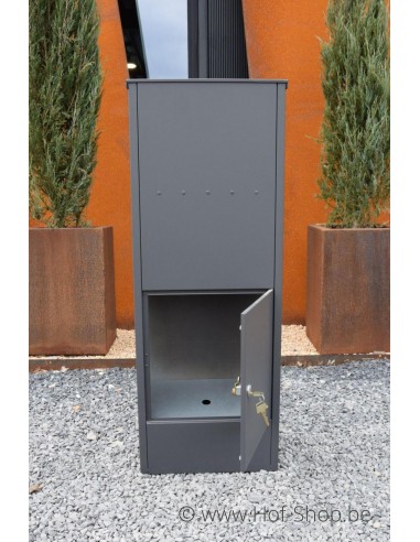 Allux 600 anthracite Back Door rukolock - boîte à colis