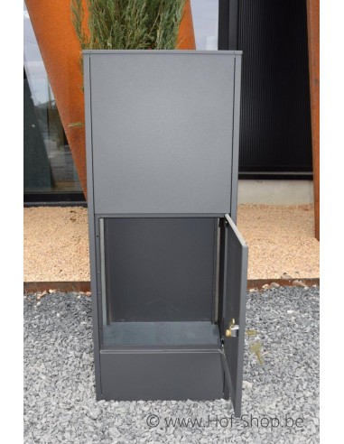Allux 800 anthracite Back Door rukolock - boîte à colis