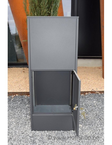 Allux 800 anthracite Back Door rukolock - boîte à colis