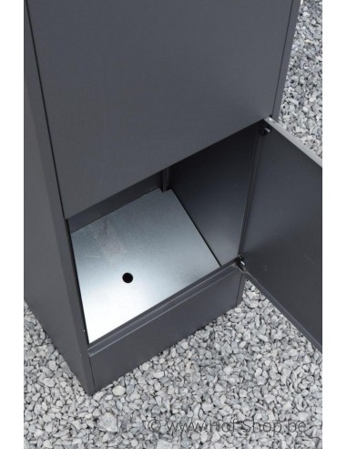 Allux 800 anthracite Back Door rukolock - boîte à colis