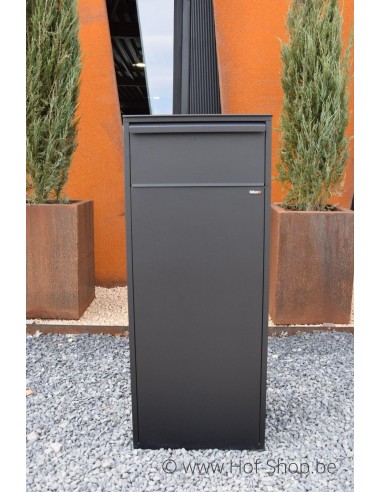Allux 800 noir Back Door rukolock - boîte à colis