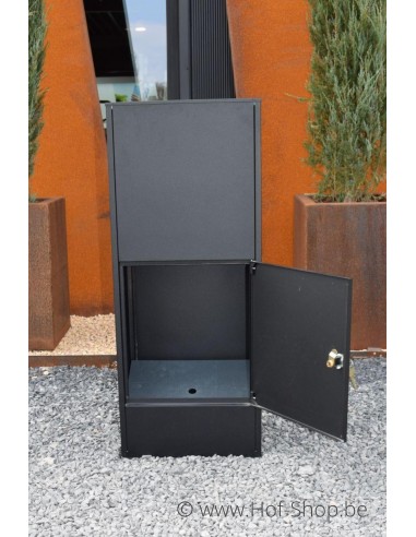 Allux 800 noir Back Door rukolock - boîte à colis