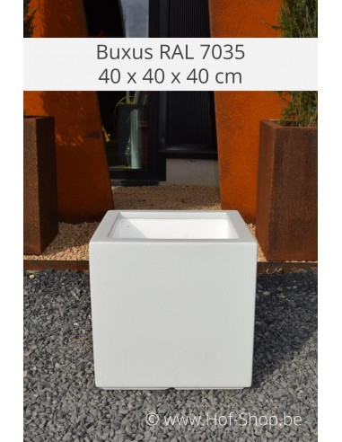 Carrez 40 x 40 x 40 cm - Jardinière Adezz en polyester