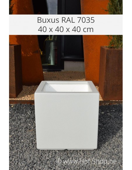 Carrez 40 x 40 x 40 cm - Jardinière Adezz en polyester