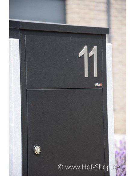 Torino Big Parcel Front Door zwart - pakketbus arduin
