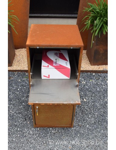 Giftu - Geroba boîte à colis en acier corten