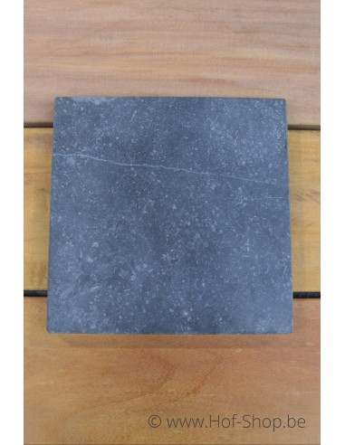 Arduin plaatje blanco (zonder gravure) - 18 x 18 x 2 cm in Belgische blauwe hardsteen