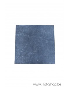 Arduin plaatje blanco (zonder gravure) - 18 x 18 x 2 cm in Belgische blauwe hardsteen