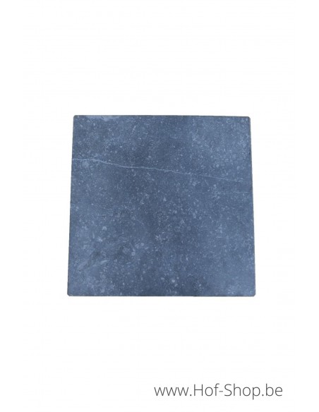 Arduin plaatje blanco (zonder gravure) - 18 x 18 x 2 cm in Belgische blauwe hardsteen