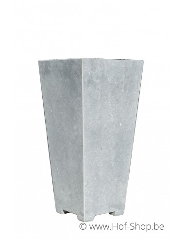 Cone Modern 30 x 20 x 60 cm - Jardinière en pierre bleue