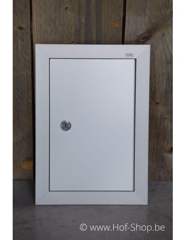 Porte boîte aux lettres 529/1 Nature F1 24,8 x 35,2 cm - Albo porte boîte aux lettres aluminium