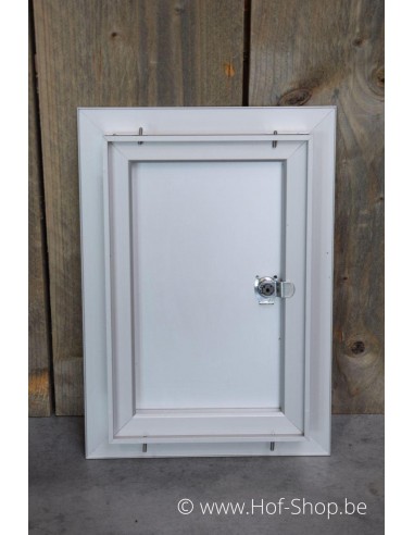 Porte boîte aux lettres 529/1 Nature F1 24,8 x 35,2 cm - Albo porte boîte aux lettres aluminium