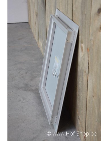 Porte boîte aux lettres 529/3 Nature F1 35,2 x 44,2 cm - Albo porte boîte aux lettres aluminium
