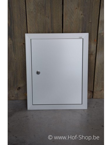 Porte boîte aux lettres 529/3 Nature F1 35,2 x 44,2 cm - Albo porte boîte aux lettres aluminium
