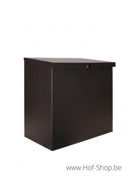 Pushbox 'Parcelbox M' RAL 9005 - eSafe pakketbus metaal