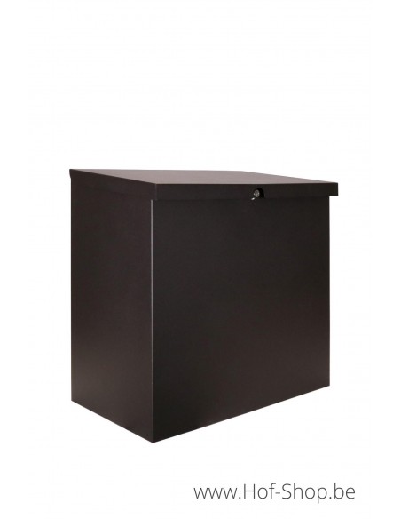 Pushbox RAL 9005 - boîte à colis ONZO métal eSafe