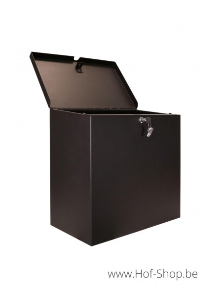 Pushbox RAL 9005 - boîte à colis ONZO métal eSafe
