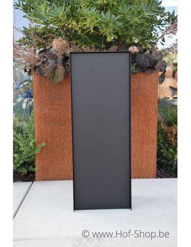 Dropbox Small RAL 9004 - pakketbus aluminium