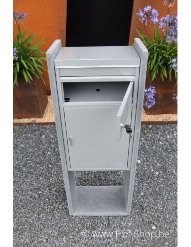 Milano Parcel Smokey Grey - boîte à colis VASP en pierre blue
