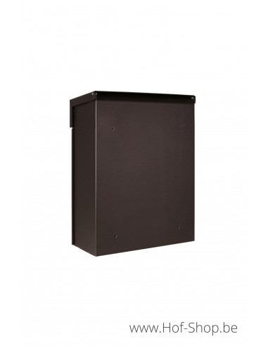 Brievenbus 'Mailbox' zwart - Entrada Range aluminium Brievenbus