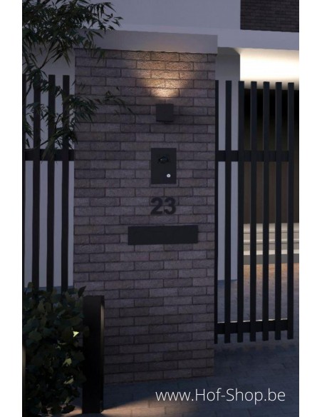 Numéro 7 aluminium noir (10 cm de hauteur, 4 mm d’épaisseur) - numéro Entrada Range