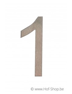 Numéro 1 - acier inoxydable de 30 cm de haut (Ari) - Fin de série